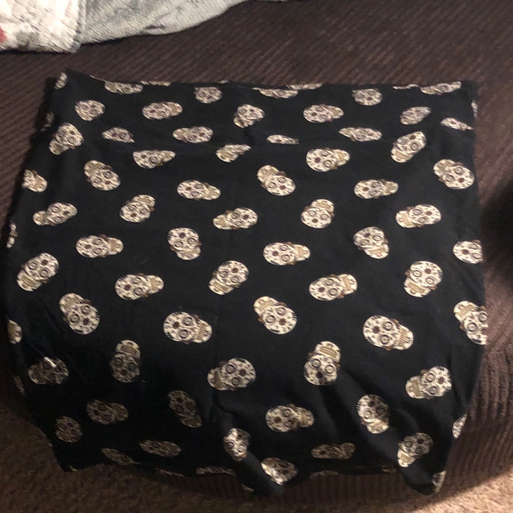 Sugar Skull Pencil Skirt